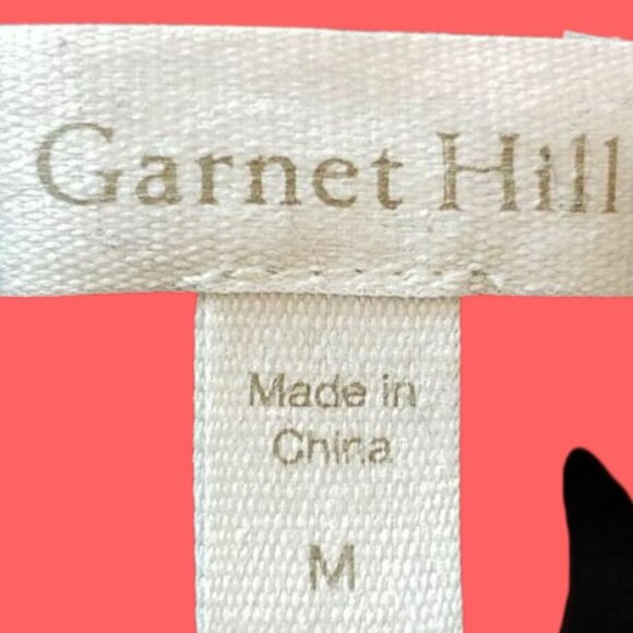 Garnet Hill Black Cable Knit 100%Cashmere Cardigan Sweater Womens Black Medium - Picture 3 of 13